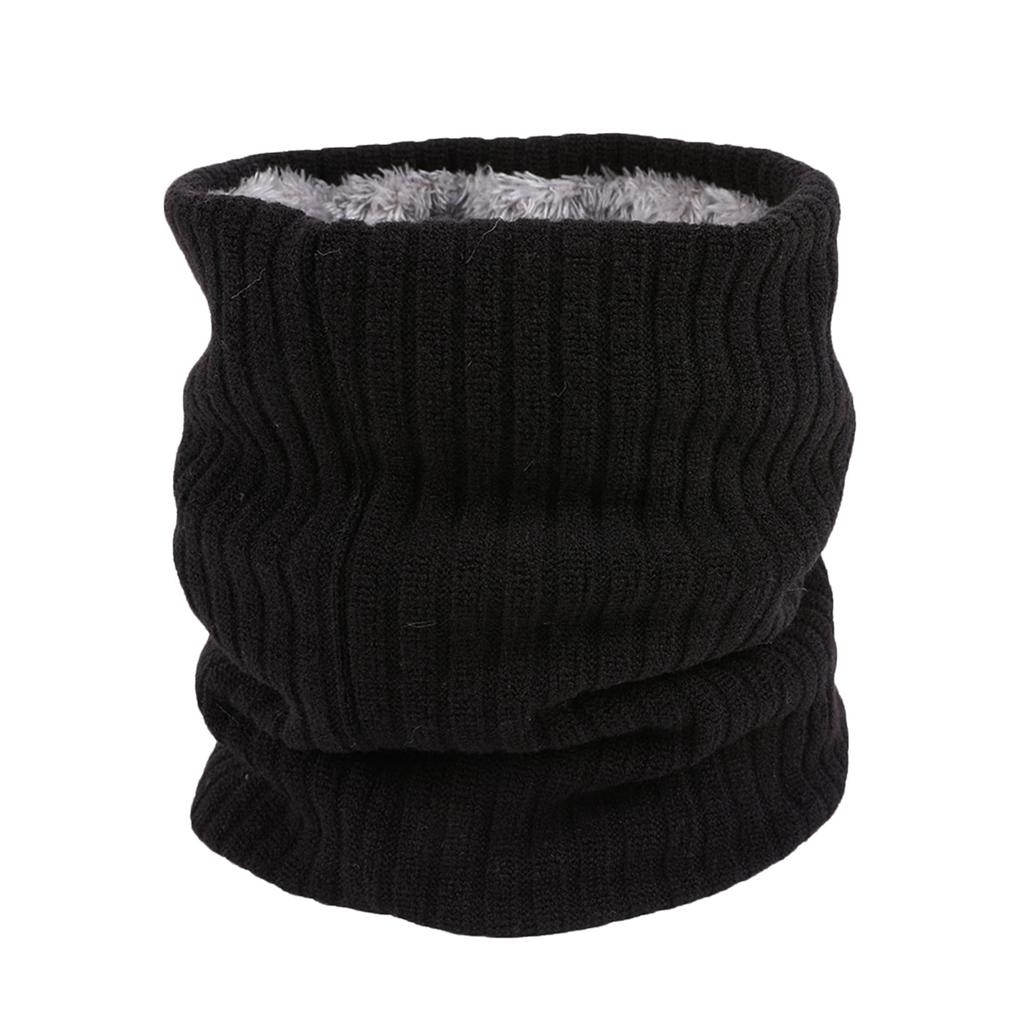 ❄️ Winter Fleece-Lined Neck Warmer – Soft Knit Thermal Neck Gaiter for Skiing, Snowboarding & Cold Weather