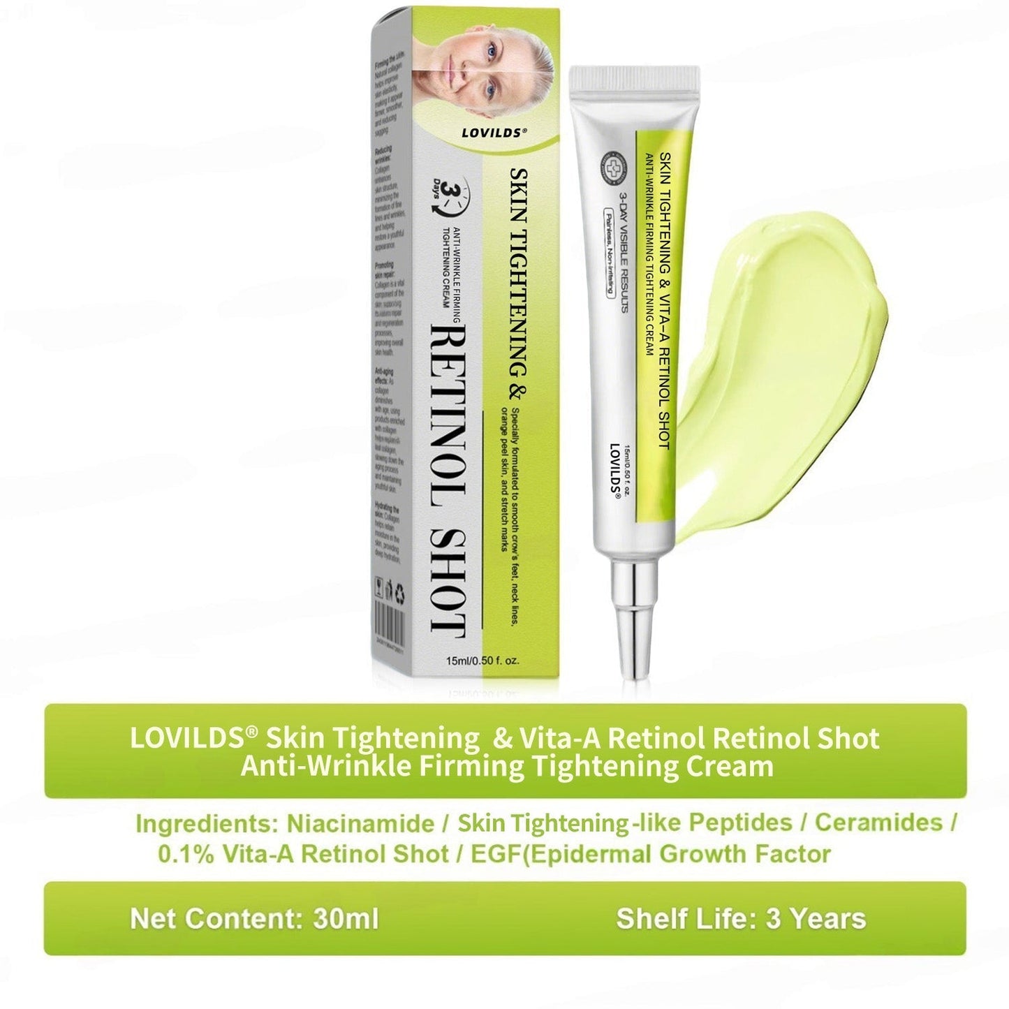 Skin Tightening & Vita-A Retinol Shot