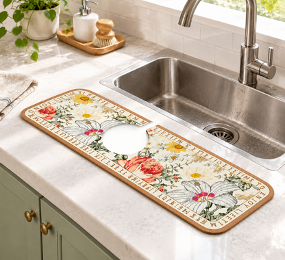 Faucet Absorbent Mat