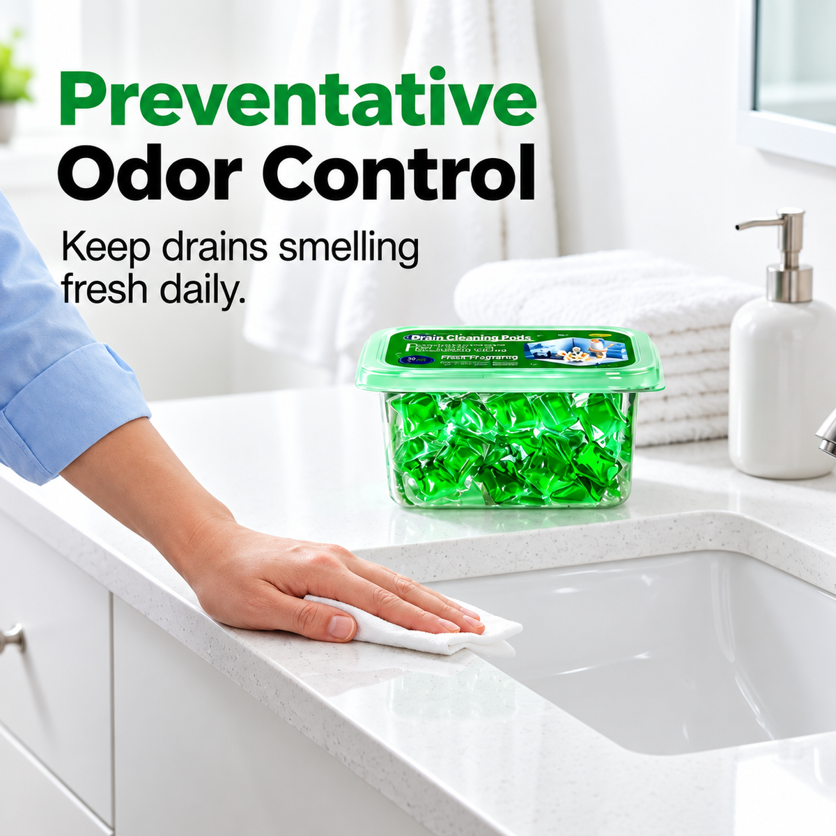 Bio-Enzyme Drain Care Pods