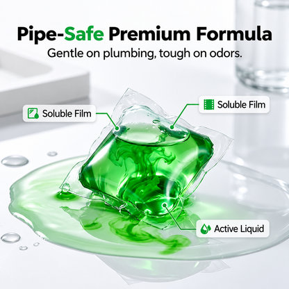 Bio-Enzyme Drain Care Pods household drain care
